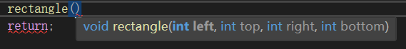 rectangle用法